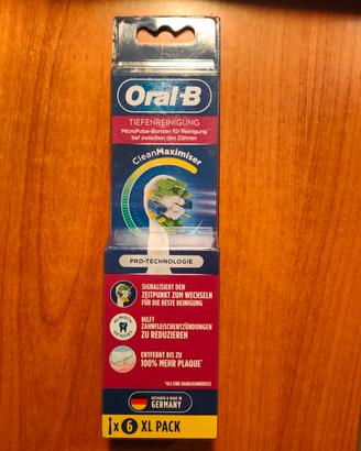 testine spazzolino elettrico oral-b originali 