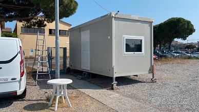 Modulo ufficio arredato 6mt x 2,5 x 2,4