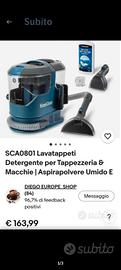 Pulitore divani letti tappezzerie moquette  