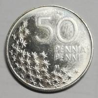 50 Pennia 1991 Finlandia Moneta