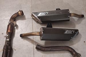 Scarico completo Zard triumph street triple 675