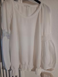Camicia Patrizia Pepe con inserti pizzo TG 44