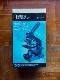 Microscopio National Geographic 40x–1280x NUOVO