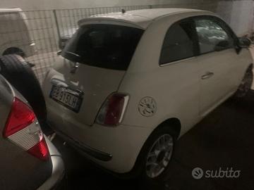 Fiat 500 1.2 Pop incidentata 1000. euro viene ripa