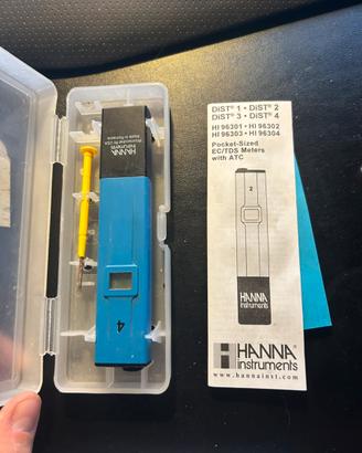 Misuratore EC acqua
