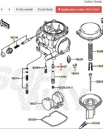 Getto Kawasaki KLR 600 160171253