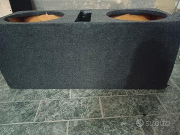 box per subwoofer doppio 38