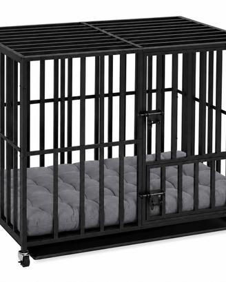 Kennel XXL BINGOPAW NUOVO 3 Porte Ruote + Cuscino