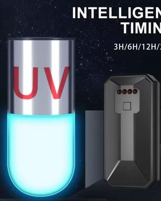 Luce UV Acquario Lampada UV Subacquea timer filtro