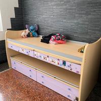 Letto doppio estraibile