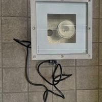 Lampada da esterni in metallo