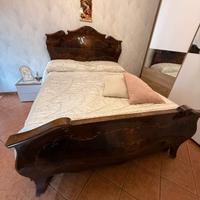 letto tavolo e sedie vintage 