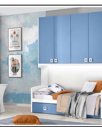Cameretta Mondo Convenienza – letto a ponte
