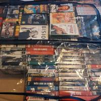 collezione nastri films vhs vario genere