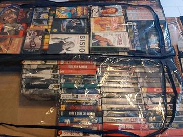 collezione nastri films vhs vario genere
