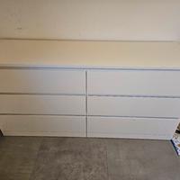 Cassettiera MALM Ikea 6 cassetti