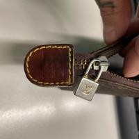 Clutch in pelle monogramma Louis Vuitton vintage