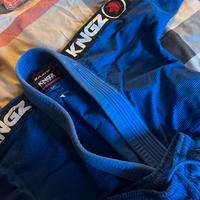 Kimono KINGZ taglia 6-8 anni BLU