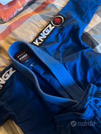 Kimono KINGZ taglia 6-8 anni BLU