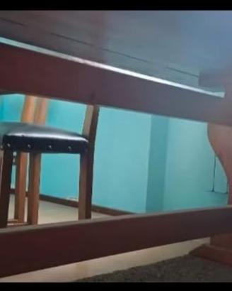 TAVOLO LEGNO MASSELLO DA TAVERNA COME NUOVO