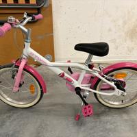 Bici bambina decathlon 16 pollici
