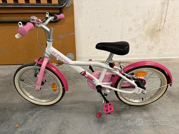 Bici bambina decathlon 16 pollici