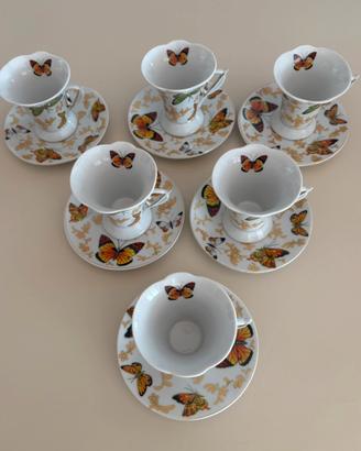 Servizio caffe vintage da 6