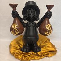 Statua Paperon de’ Paperoni nera Pop Art 45 cm