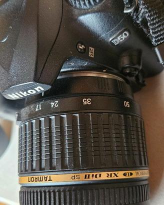 Nikon d50+obiettivo+borsa