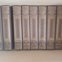 enciclopedia vintage dizionario italiano 