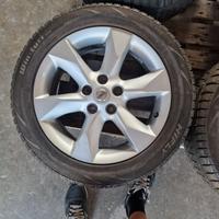 4 CERCHI IN LEGA NISSAN + 215/55R17 98H XL M+S