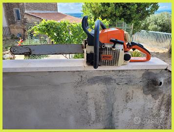 STIHL 029 Super motosega inattiva