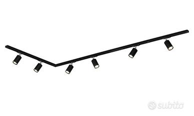 Binari LED a soffitto con 6 spot GU10 a L – NUOVI