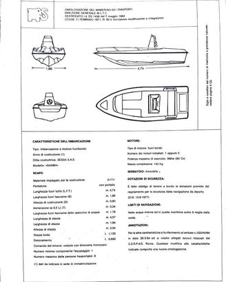 Sessa samba 4.80