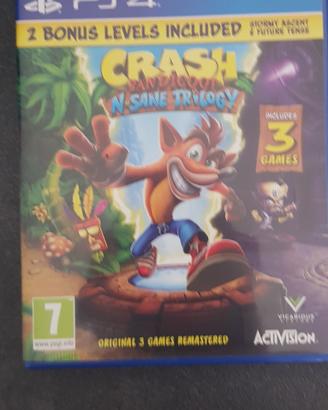 crash bandicoot ps4 play Station gioco 