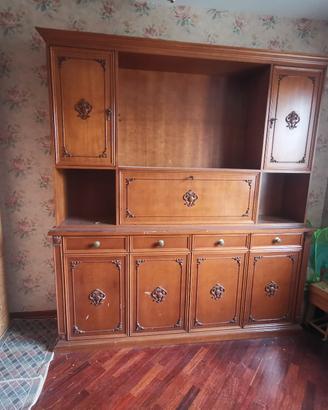 Mobile letto in due parti