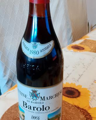 barolo annata 1980 Marchesi di Barolo