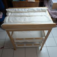 Fasciatoio bimbo con vasca bagnetto