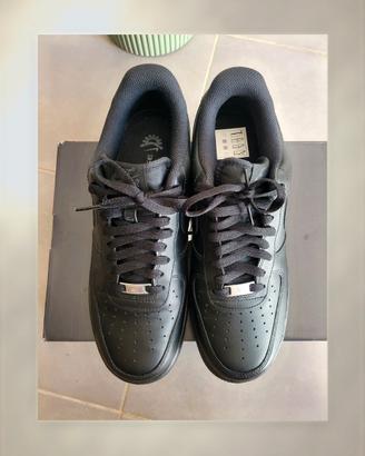 Nike Air Force 1 Nere Taglia 43