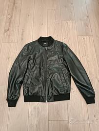 Giacca ecopelle Zara uomo NUOVA