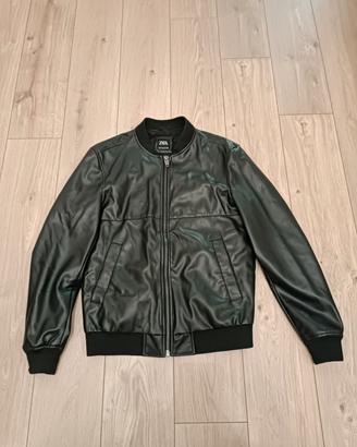 Giacca ecopelle Zara uomo NUOVA