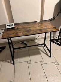 Scrivania desk ufficio studio 1m x 50cm