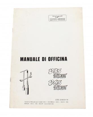 Variante manuale officina Moto Guzzi V35 V65 Flori