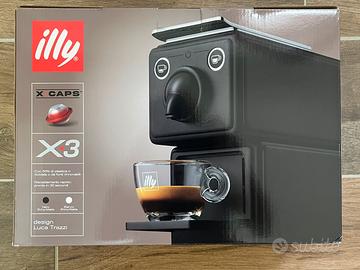 illy X3 X-CAPS macchina da caffè nera- nuova