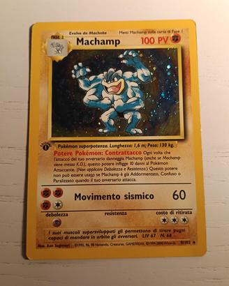 Pokémon Machamp (Base Set, 8/102)