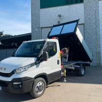 Iveco Daily 35C11 Ribaltabile Trilat + Gru NUOVA
