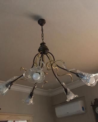 LAMPADARIO INTRECCIATO