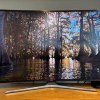 Smart TV Samsung 55" 4K Ultra HD Schermo Curvo