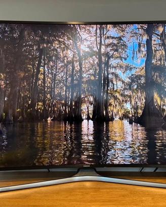 Smart TV Samsung 55" 4K Ultra HD Schermo Curvo
