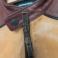 Giacca pelle Dsquared2 Biker Originale - Taglia 50